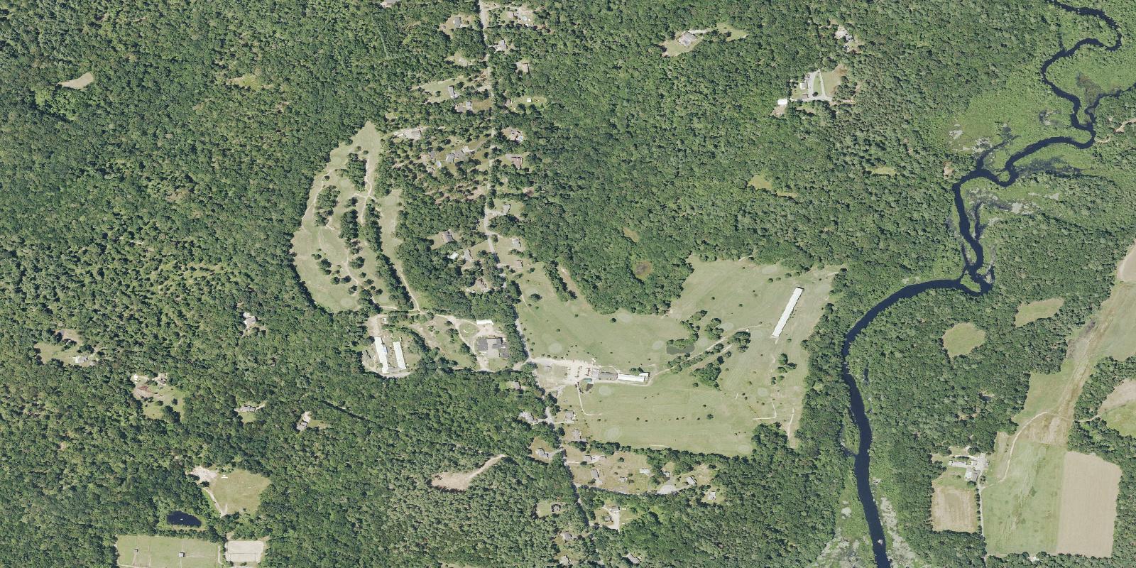 Satellite view of Wood River Golf