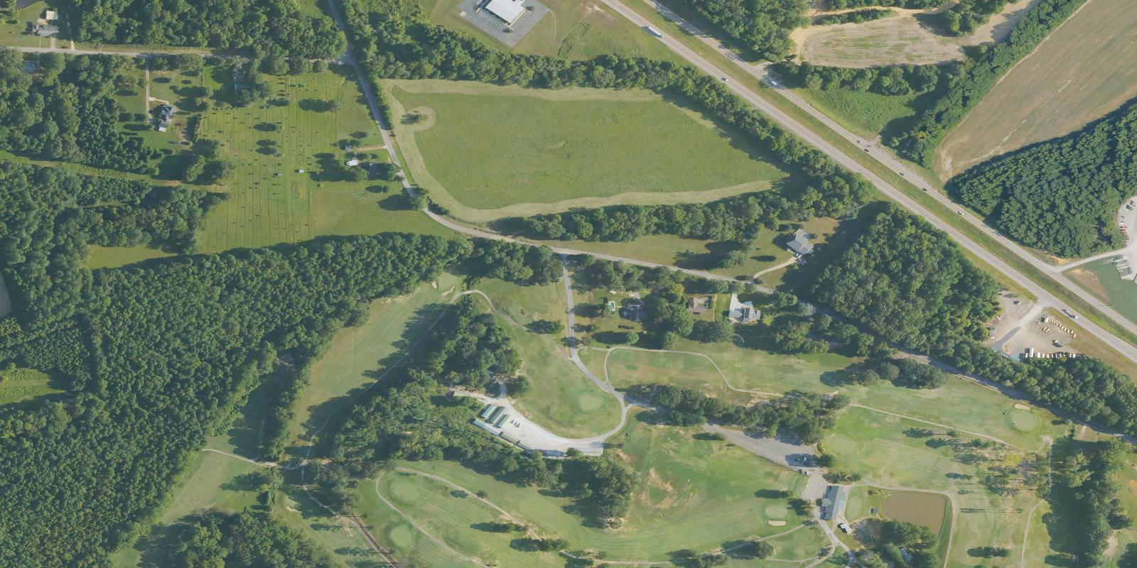 Satellite view of Woodland Hills Golf & Country Club