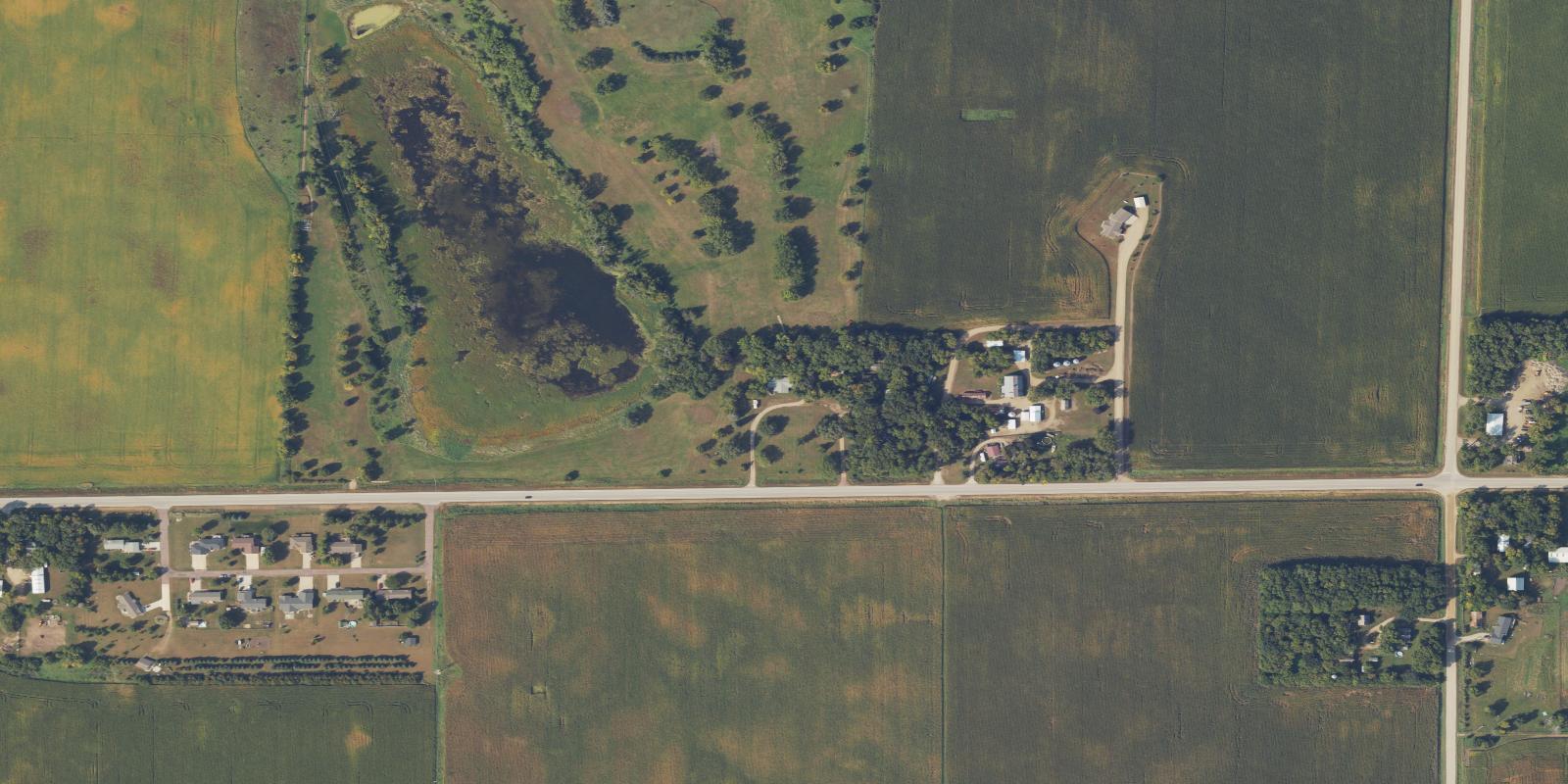 Satellite view of Woodlyn Hills Golf Course