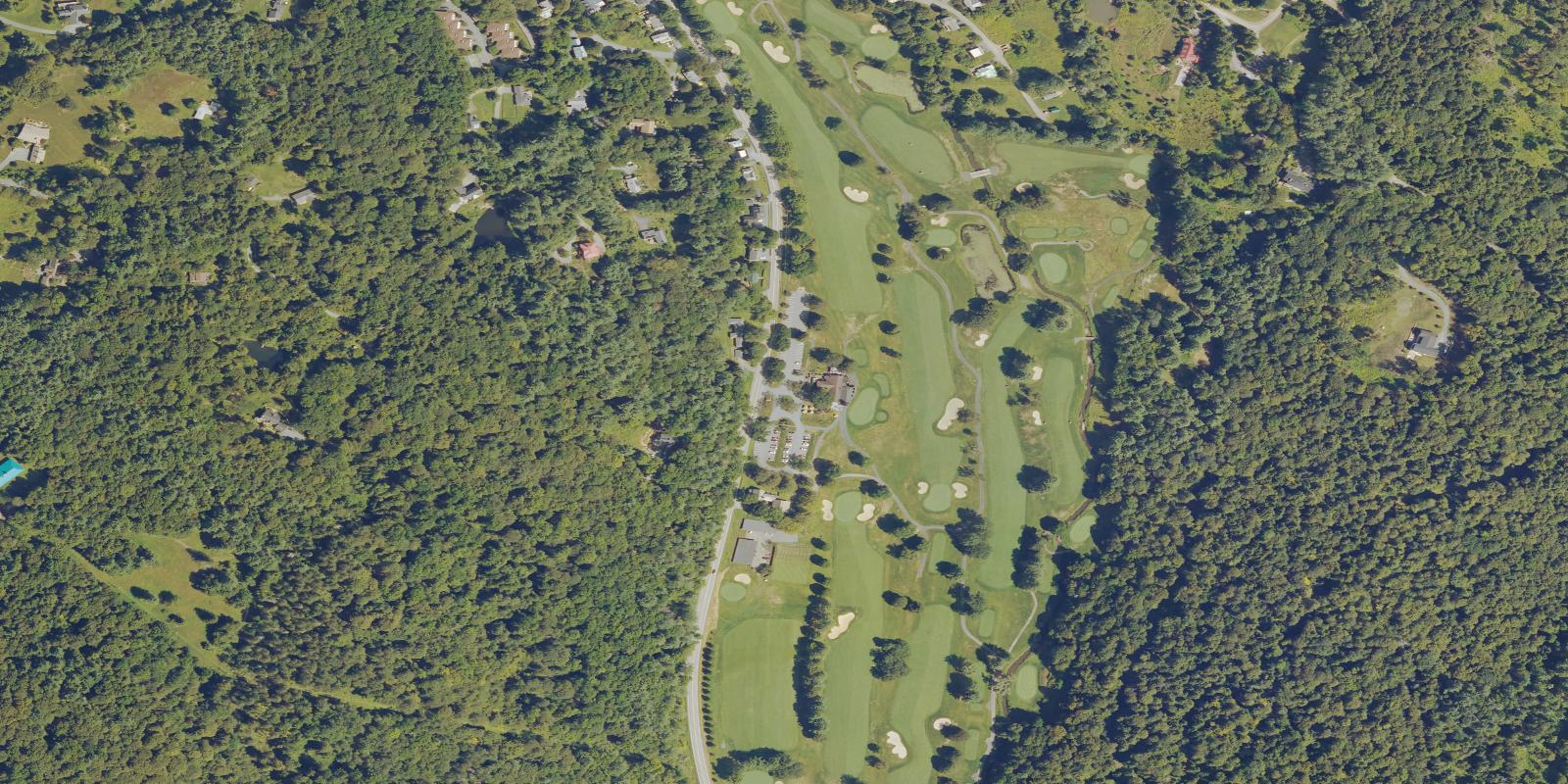 Satellite view of Woodstock Country Club