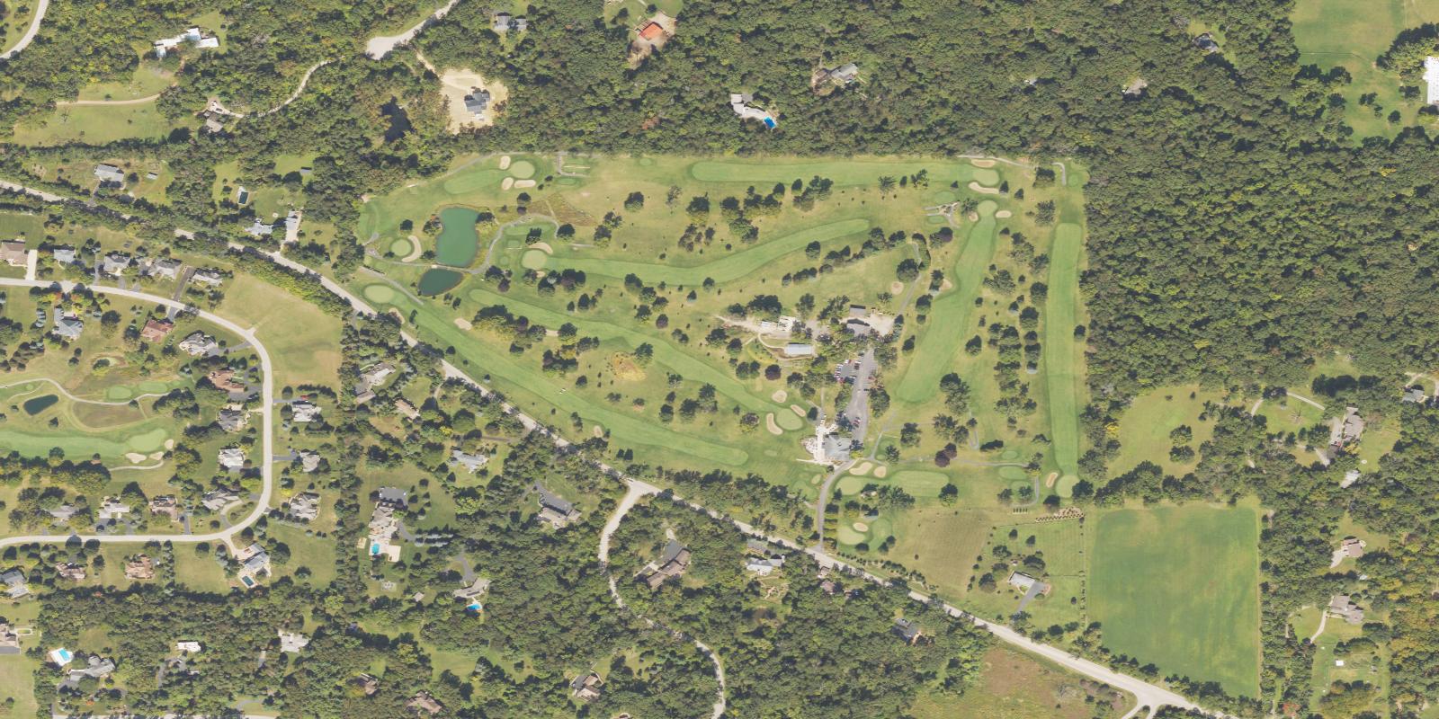 Satellite view of Woodstock Golf Club
