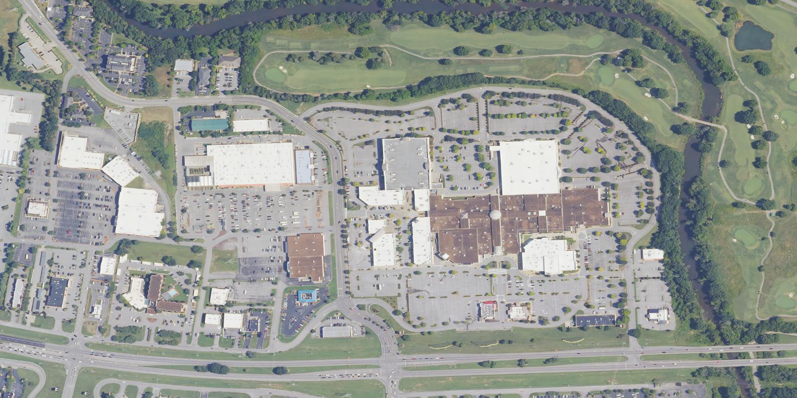 Satellite view of X-Golf Murfreesboro