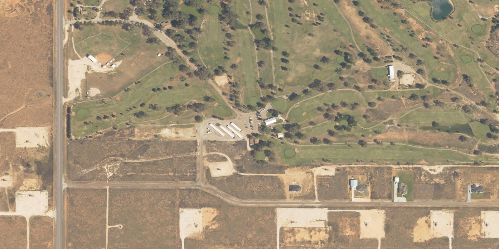 Satellite view of Yoakum County Golf Club
